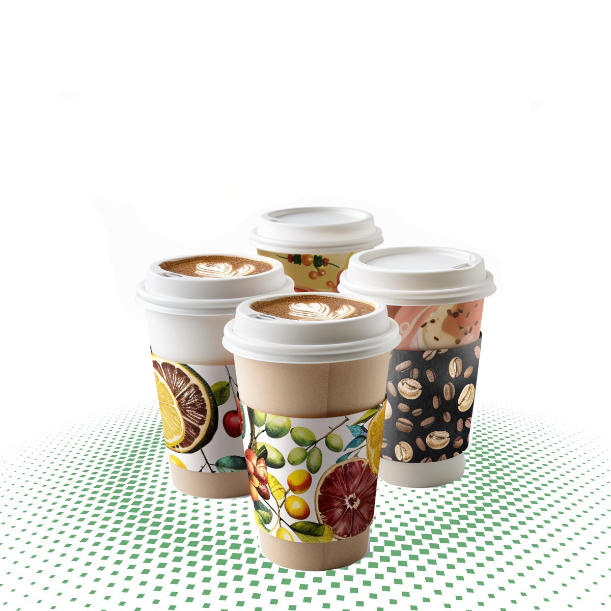custom coffee cup sleeves ()